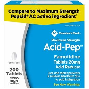 أقراص فاموتيدين من مارك أسيد-بيب، 20 ملغ (100 قيراط، 2 قطعة) in Kuwait