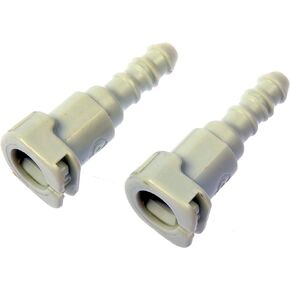 Dorman 800-116 FUEL LINE CONNECTOR. 5/16IN STEEL to 5/16IN NYLON, 2 Pack Universal Fit, Blue