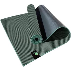 Elite Hybrid 5mm - Non-Slip, Sustainable, Hot Yoga Mat/Towel Combo for all Types of Yoga, Pilates and Fitness, 72" x 24"