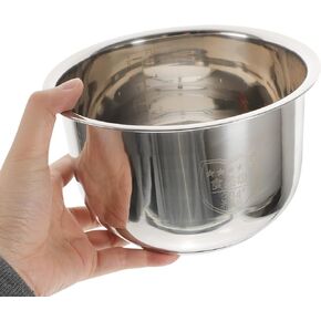 KALLORY Rice Cooker Inner Pot Replacement Non Stick Inner Cooking Pot Cooker Accessories for Home Kitchen