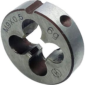 HSS 9mm x 0.5 Metric Die Right Hand Thread M9 x 0.5mm Pitch