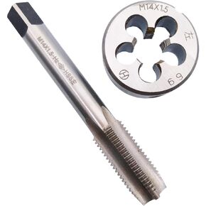 HSS M14 x 1.5mm Tap and M14 x 1.5mm Die Metric Thread Left Hand