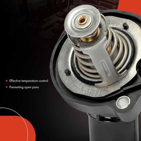 A-Premium Engine Coolant Thermostat and Housing Assembly Compatible with Ford, Mazda, Mercury, Lincoln Vehicles - 2003-2022 - Escape, Focus, Fusion, Ranger, 3, 5, 6, Tribute, Mariner, Milan & More in Saudi Arabia