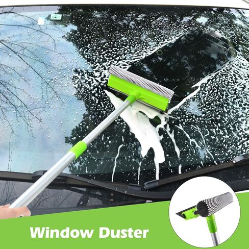 مجموعة فرش غسيل السيارات من كونليويل بمقبض طويل من سبائك الألومنيوم مقاس 45 بوصة، أدوات غسيل السيارة، قفاز ممسحة غسيل السيارات، مجموعة قفازات من ألياف الشانيل الدقيقة، مجموعة غسيل تنظيف السيارة، ممسحة النوافذ، فرشاة العجلات، قماش التنظيف in Kuwait