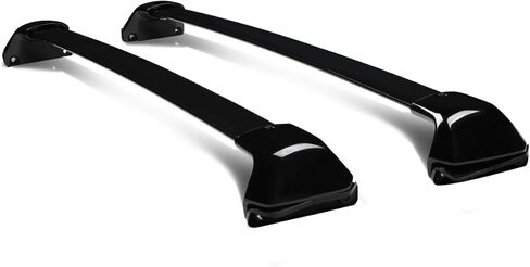 DNA Motoring RR-FEX11 OEM Style Aluminum Roof Rack Cross Bars Compatible with 11-15 Ford Explorer, 150lbs Max Load , Black in Saudi Arabia