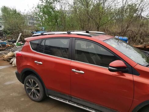 رفوف سقف ذات قضبان متقاطعة سهلة التركيب تناسب 2007-2013 BMW X5 E70، أحضر قوارب الكاياك والتزلج على الجليد والدراجة والزورق مع رف الأمتعة الخاص بنا in Kuwait