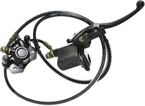 LABLT Motorcycle Rear Left Brake Master Cylinder Caliper Assembly Replacement for 70cc 90cc 110cc 125cc 200cc ATV in Saudi Arabia