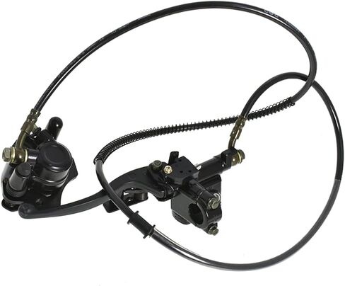 LABLT Motorcycle Rear Left Brake Master Cylinder Caliper Assembly Replacement for 70cc 90cc 110cc 125cc 200cc ATV in Saudi Arabia