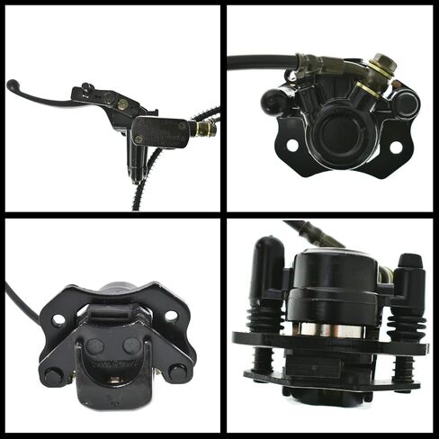 LABLT Motorcycle Rear Left Brake Master Cylinder Caliper Assembly Replacement for 70cc 90cc 110cc 125cc 200cc ATV in Saudi Arabia