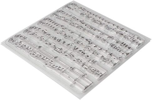 ختم رمز الموسيقى واضح شفاف المطاط Stamps ختم كتلة لصنع بطاقة سكرابوكينغ الديكور الكلمات اليومية الألبوم DIY بها بنفسك in Kuwait