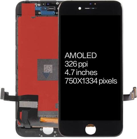【Original】 A-Mind for iPhone 7 OEM LCD Display 3D Touch Digitizer 4.7 inch kit for A1660 A1778 A1779 Screen Replacement Full Assembly Repair Kits with Tools (Black) in Saudi Arabia