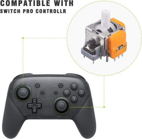 VGBUS Qualitied Hall Effect Joystick Analog Stick Replacement For Xbox/PS4/PS5/Switch Pro. (2PACK for PS4) in Saudi Arabia