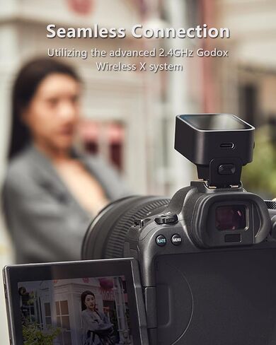 Godox X3-N TTL Wireless Flash Trigger Compatible with Nikon Cameras,2.4G Wireless OLED Touchscreen Transmitter Support 1/8000s HSS with TCM Function,Built-in 850mAh Lithium Battery in Saudi Arabia
