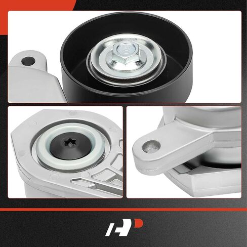 A-Premium Belt Tensioner Assembly with Pulley Compatible with Mazda 6 2003-2008 3.0L, Replace# 3M4E6B209CC, AJ5715980 in Saudi Arabia