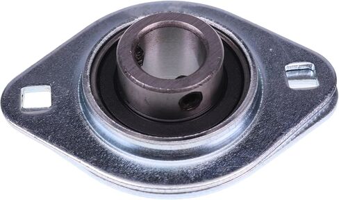 5/8" Pressed Steel Two Bolt Flange Bearing SBSFL202-10 SBPFL202-10 in Saudi Arabia