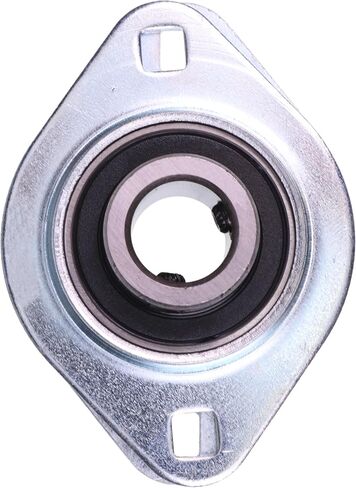 5/8" Pressed Steel Two Bolt Flange Bearing SBSFL202-10 SBPFL202-10 in Saudi Arabia