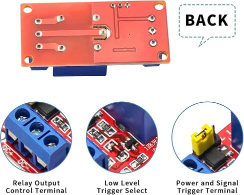 12v Relay Module，8Pack 1 Channel Relay Module 12v Relay Board with Optocoupler Support High/Low Level Trigger for Arduino Relay in Saudi Arabia