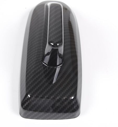 Compatible with Cadillac Escalade 2021 2022 2023 Car Shark Fin Antenna Cover Radio Signal Base Sticker Interior Trim, Accessories (Carbon Fiber Pattern) in Saudi Arabia
