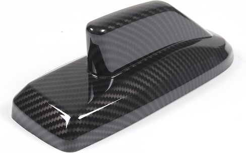 Compatible with Cadillac Escalade 2021 2022 2023 Car Shark Fin Antenna Cover Radio Signal Base Sticker Interior Trim, Accessories (Carbon Fiber Pattern) in Saudi Arabia
