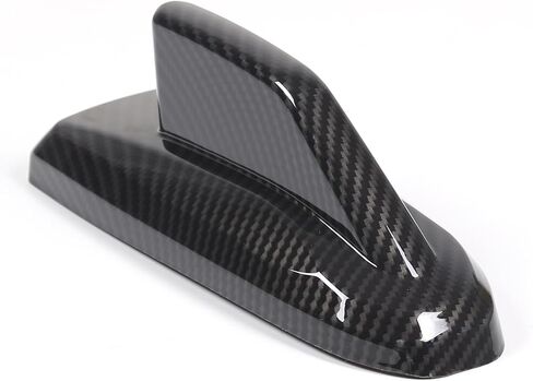 Compatible with Cadillac Escalade 2021 2022 2023 Car Shark Fin Antenna Cover Radio Signal Base Sticker Interior Trim, Accessories (Carbon Fiber Pattern) in Saudi Arabia