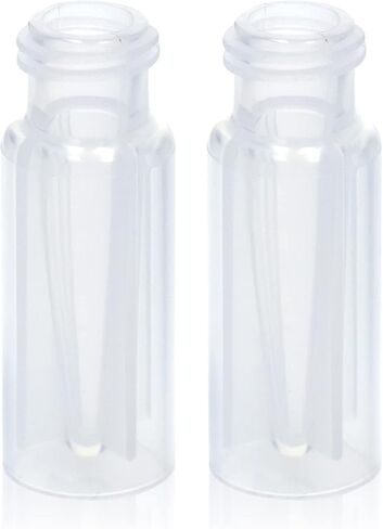 قارورة صغيرة من مادة البولي بروبيلين 0.3 مل، شفافة، 9-425 خيط لولبي، 12 × 32 مم، عبوة من 100 قطعة in Kuwait