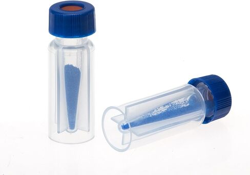 قارورة صغيرة من مادة البولي بروبيلين 0.3 مل، شفافة، 9-425 خيط لولبي، 12 × 32 مم، عبوة من 100 قطعة in Kuwait