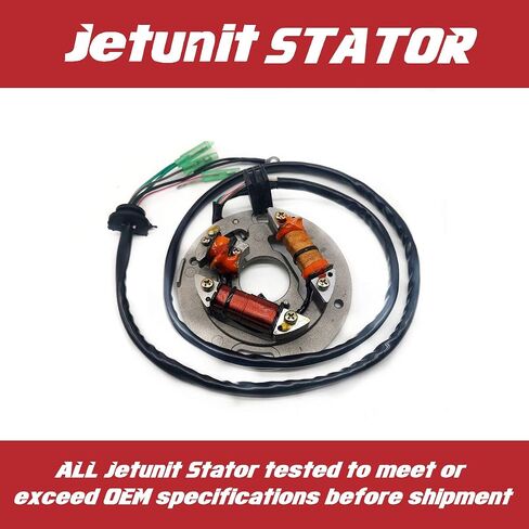 Stator for Yamaha Jet-Ski 6R8-85560-00-00 SuperJet 650 /Wave Runner III 650 /Wave Runner LX/VXR 650 /VXR Pro 700 /Wave Blaster 700 /FX 1/FX700/SJ650/SJ700 (1990-1995) in Saudi Arabia