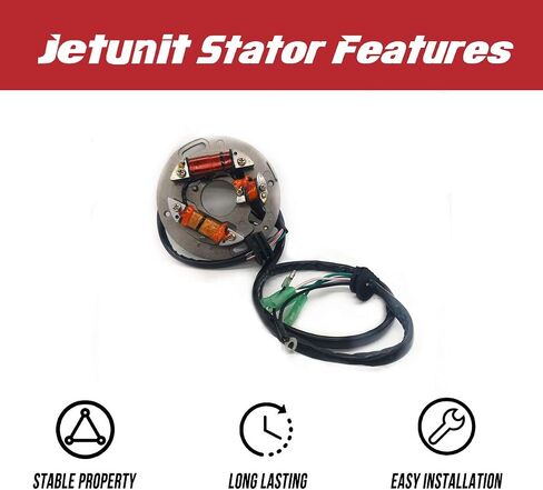 Stator for Yamaha Jet-Ski 6R8-85560-00-00 SuperJet 650 /Wave Runner III 650 /Wave Runner LX/VXR 650 /VXR Pro 700 /Wave Blaster 700 /FX 1/FX700/SJ650/SJ700 (1990-1995) in Saudi Arabia