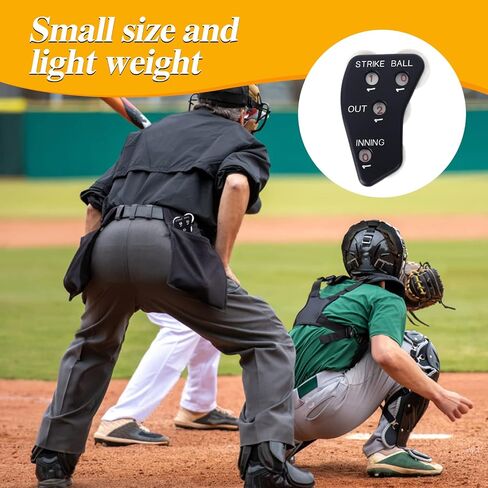 عجلة البيسبول ذات 4 عجلات لمؤشر الحكم: عداد الحكم وصافرة الأدوار وكرات الأدوار وأداة النقر للكرة اللينة in Kuwait