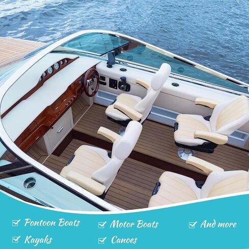20 Pcs Boat Cover Support System Include 4 Pcs Telescopic Adjustable Height Aluminum Boat Cover Support Poles 12 Pcs Webbing Straps 4 Pcs Weight Bag Hull Boat Jon Boat Accessories (Black) in Saudi Arabia