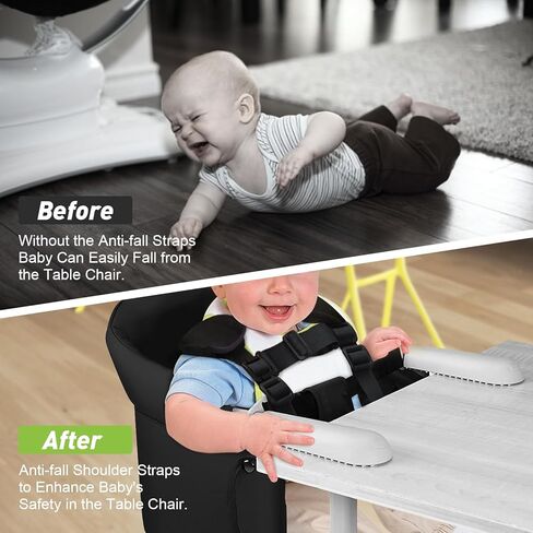 حزام كتف للحماية من السقوط لكرسي الطاولة السريع Inglesina - ملحق آمن لكرسي الطاولة السريع Inglesina، سهل الاستخدام ومحمول in Kuwait