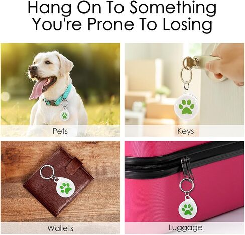 QR Code Dog Tag, Smart ID Tags, Dog Tags Personalized Lightweight Silent ID Tag for Kids Pets Bags Keys, Pack of 5 in Saudi Arabia
