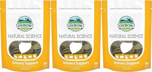 Oxbow 3 Pack of Natural Science Urinary Support Wafers for Small Pets, 4.2 Ounces Each, Made in The USA3 in Kuwait