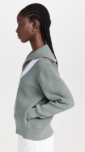 Varley Women's Ada Zip Through Knit Sweater in Saudi Arabia