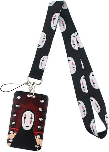 سلسلة مفاتيح Anime Soot Sprite، حبل مفاتيح لشارات الهوية لحامل بطاقات الهوية، حافظة الهاتف الخلوي (ملونة) in Kuwait