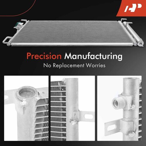 A-Premium Air Conditioning A/C Condenser Compatible with Saturn SC1 SC2, SL SL1 SL2, SW1 SW2, L4 1.9L, Replace# 4586, 52473615 in Kuwait