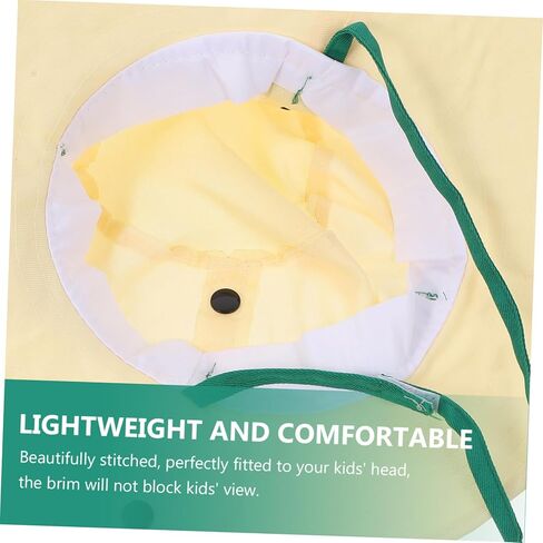 Vaguelly 1 Set set hat tool hat outdoor performance costume camping hat cosplay props vest hat kids camping kit in Saudi Arabia