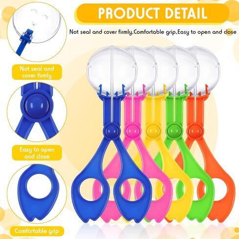 24 Pcs Handy Scoopers Tongs Tweezers Scissors Multifunctional Exploration Outdoor Tools Nature Fine Motor Sensory Table Toys in Saudi Arabia