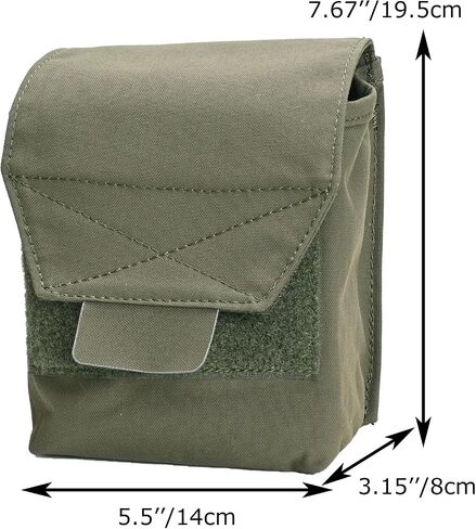 Molle Admin Pouch with Elastic Mag Insert,SABADO Multifunctional GP Pouch Utility Tools Storage,EDC Bag Fit Tactical Vest and Belt in Saudi Arabia