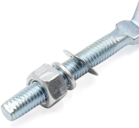 uxcell a17031300ux1064 4 Pcs 18mm Dia Hole Silver Tone Metal Chain Axle Adjuster Tensioner Universal for Motorcycle in Saudi Arabia