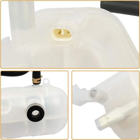 BRTEC Coolant Reservoir with Cap 1999 2000 2001 2002 2003 2004 2005 for Chevy Cavalier 1999-05 for Pontiac Sunfire; 1999 2000 2001 2002 2003 2004 2005 for Chevy Malibu Coolant Reservoir with Cap in Saudi Arabia