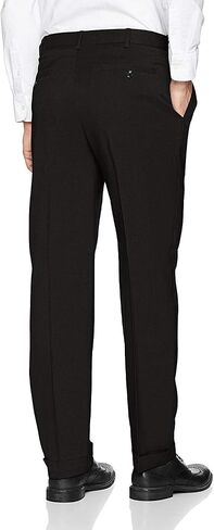 Savane Men's Big & Tall Pleated Stretch Crosshatch Dress Pant in Saudi Arabia