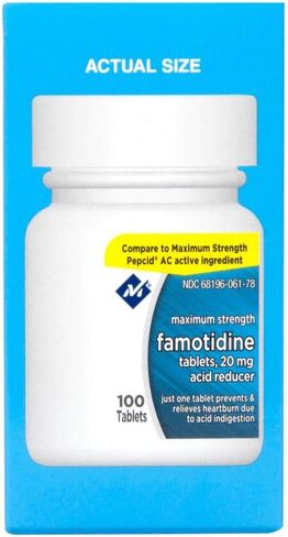 أقراص فاموتيدين من مارك أسيد-بيب، 20 ملغ (100 قيراط، 2 قطعة) in Kuwait