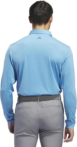 adidas Men's Core Long Sleeve Golf Polo Shirt in Saudi Arabia
