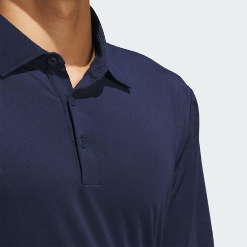 adidas Men's Core Long Sleeve Golf Polo Shirt in Saudi Arabia