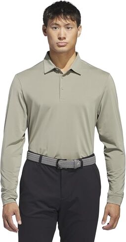 adidas Men's Core Long Sleeve Golf Polo Shirt in Saudi Arabia