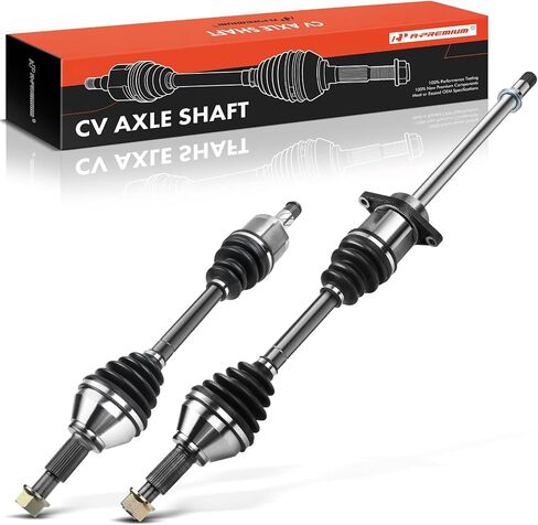 A-Premium Pair (2) Front CV Axle Shaft Assembly Compatible with Nissan Maxima 2009-2014 3.5L, Petrol, Driver & Passenger Side in Saudi Arabia