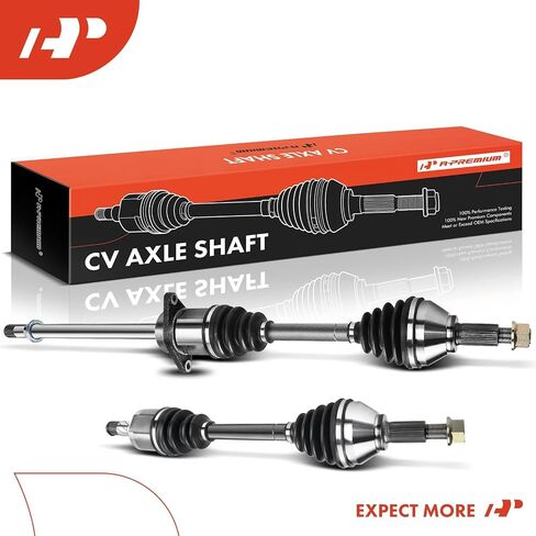 A-Premium Pair (2) Front CV Axle Shaft Assembly Compatible with Nissan Maxima 2009-2014 3.5L, Petrol, Driver & Passenger Side in Saudi Arabia