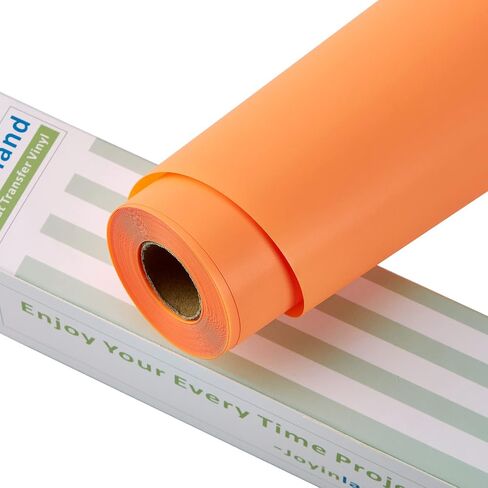 Iron On Vinyl HTV Rolls - 12" x 20’ Yellow Heat Transfer Vinyl - Heat Transfer Vinyl for T Shirts(Yellow) in Saudi Arabia