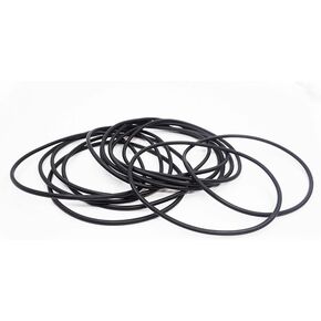 50PCS Rubber Ring Black NBR Sealing O-Ring CS3.1mm OD105/110/115/120/125/130/135/140/145/150/160/170/180/190mm Gasket Rings Washer(OD 120mm) in Kuwait